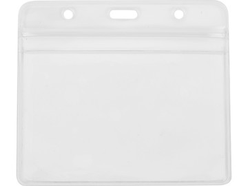 Бейдж Crystal Flat 115*101 мм (внут.размер  98*68 мм), прозрачный