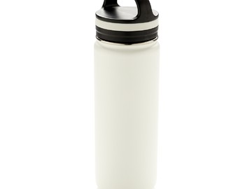 Герметичная вакуумная бутылка с широким горлышком, белая