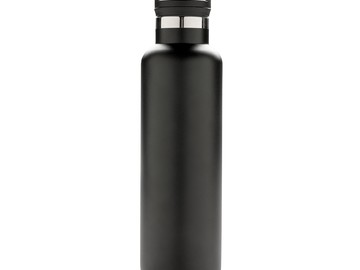Герметичная вакуумная бутылка, черная