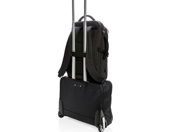 Рюкзак для путешествий Swiss Peak XXL Weekend с RFID защитой и разъемом USB, черный