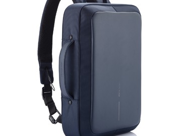 Сумка-рюкзак Bobby Bizz с защитой от карманников, синий