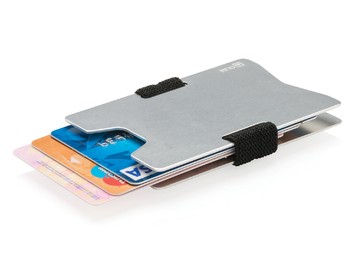 Алюминиевый чехол для карт с защитой от сканирования RFID