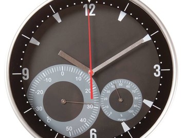 Часы настенные Rule с термометром и гигрометром