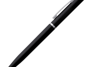 Ручка шариковая Euro Chrome, черная