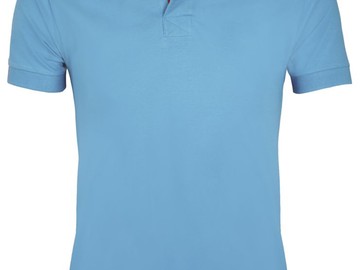Рубашка поло мужская PATRIOT 200, голубая