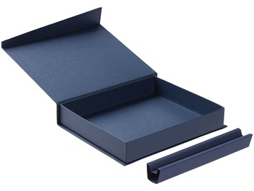 Коробка Duo под ежедневник и ручку, синяя