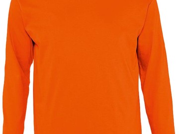 Футболка с длинным рукавом MONARCH 150, оранжевая