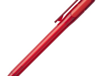 Ручка шариковая Bolide Transparent, красная