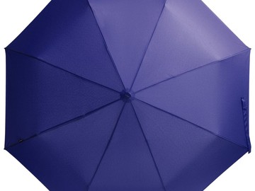 Зонт складной Floyd с кольцом, синий