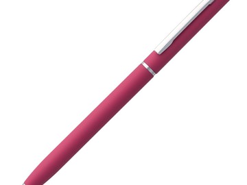 Ручка шариковая Hotel Chrome, ver.2, матовая розовая