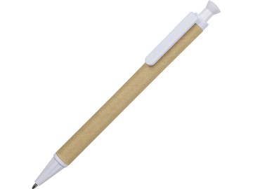 Ручка шариковая «Эко», бежевый/белый