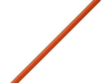 Карандаш простой Hand Friend с ластиком, оранжевый