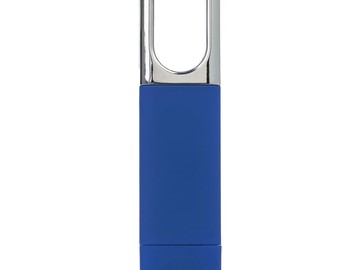 Флешка Uniscend Silveren, синяя, 8 Гб