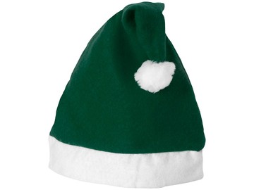 Новогодняя шапка, зеленый/белый