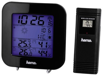 Метеостанция Hama EWS-200, черная