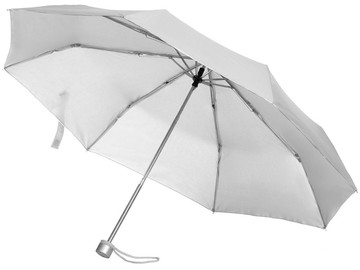 Зонт складной Silverlake, серебристый