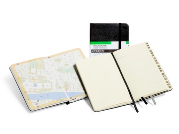 Записная книжка Moleskine City Paris, Pocket (9x14 см), черный