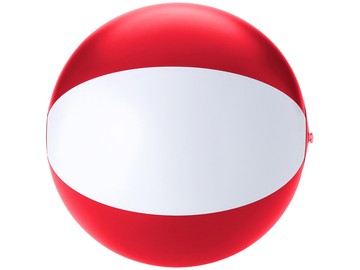 Пляжный мяч «Palma», красный/белый
