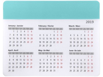 Коврик для мыши «Chart» с календарем