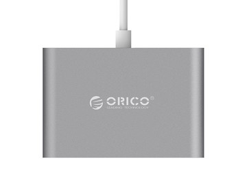 USB-концентратор Orico RC3A-SG (USB Type-C*1USB Type-A*3)/USB Type-C