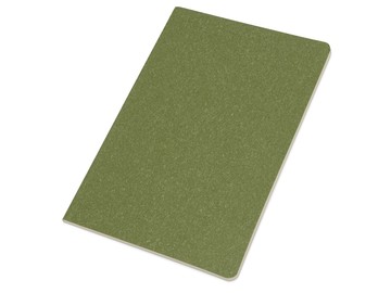 Блокнот А5 «Snow» из переработанного картона, зеленый