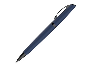 Ручка шариковая Pierre Cardin ACTUEL. Цвет - т.синий матовый.Упаковка Е-3