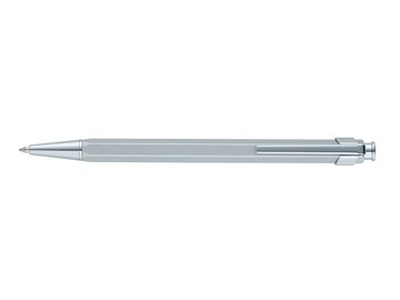 Ручка шариковая Pierre Cardin PRIZMA. Цвет - серебристый. Упаковка Е
