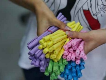 Ручки из зубных щеток