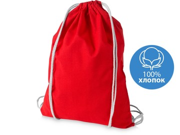 Рюкзак хлопковый «Oregon», красный